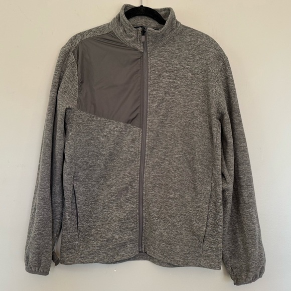 Men’s Lands End 3 in 1 winter Jacket. Size Medium. Gray - Picture 3 of 8